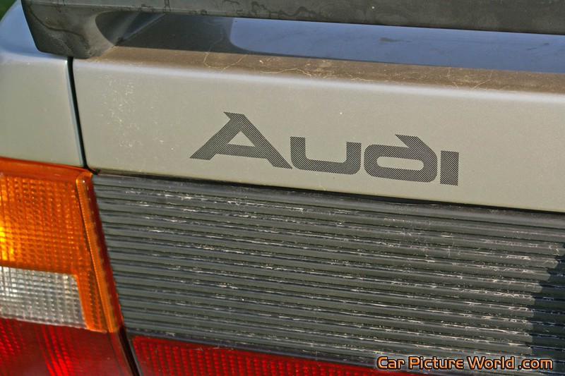 1983 Audi Quattro Rear Insignia Left