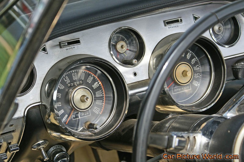 1967 Mustang GTA Convertible Instruments