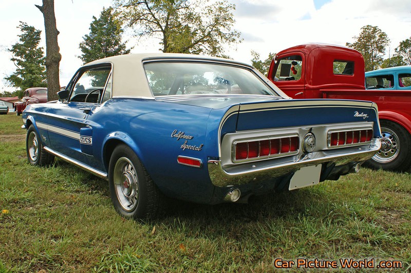 1968 California Special GT Mustang Rear Left