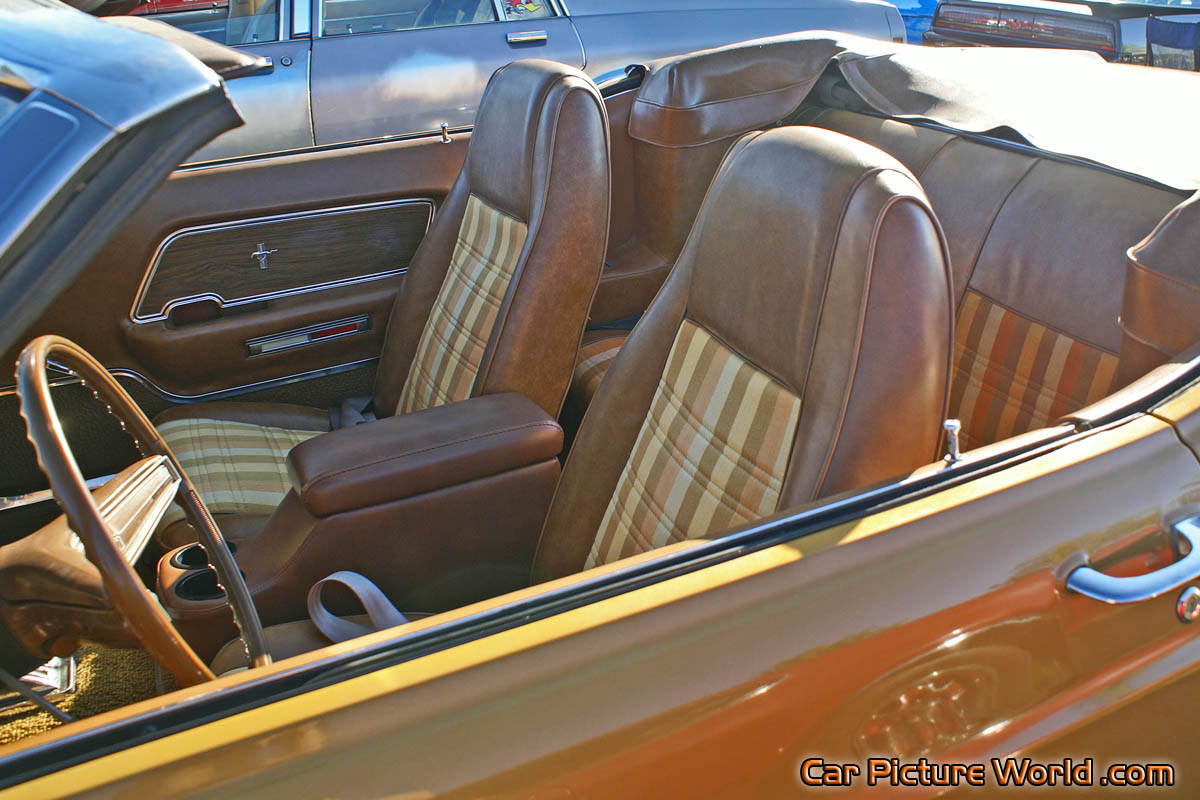 1970 Mustang Convertible Seats Picture