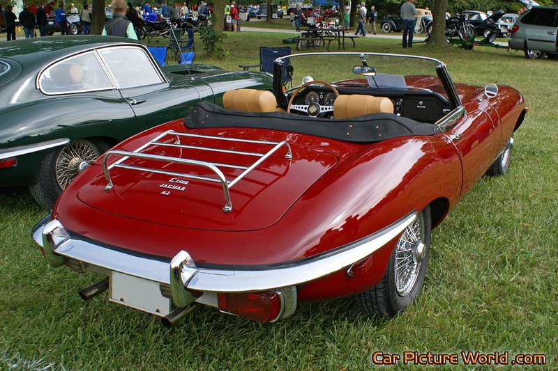1970 Jaguar XK-E Convertible Rear Right