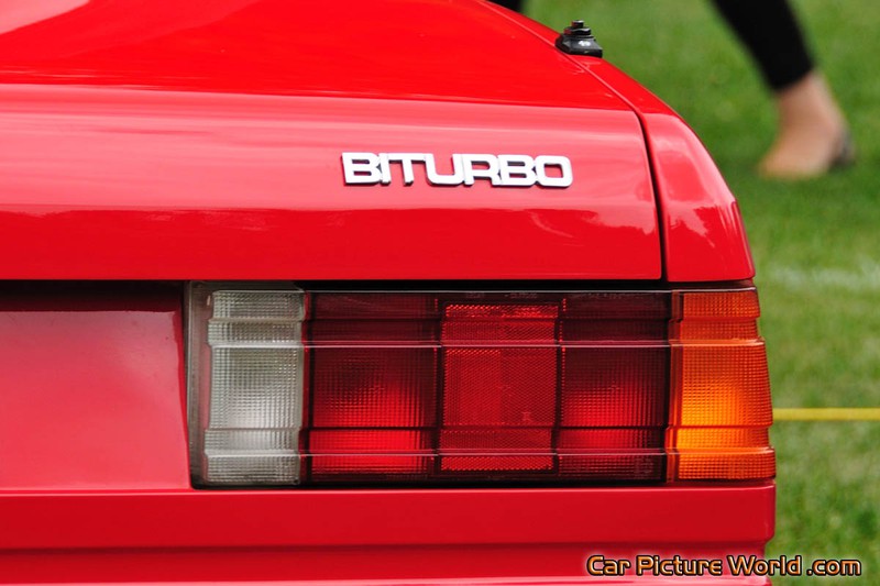 1989 Biturbo Spider Tail Lights