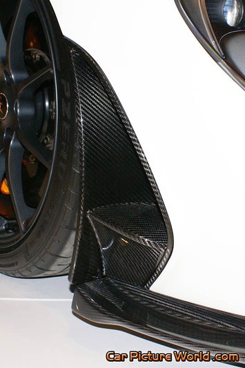 Pre Production McLaren P1 Front Wheel Spoiler