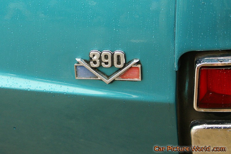 1968 AMX Rear Fender Badge