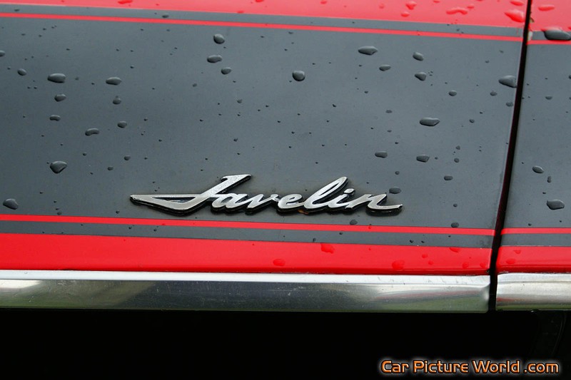 1971 Javelin SST Hood Insignia