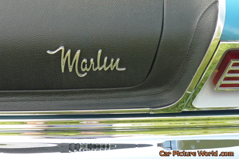 1967 Marlin Rear Name Plate