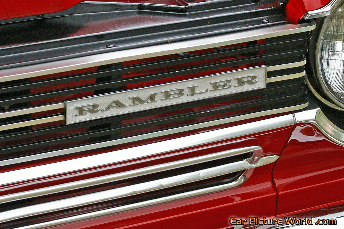 1964 Rambler American Convertible Grill Badge