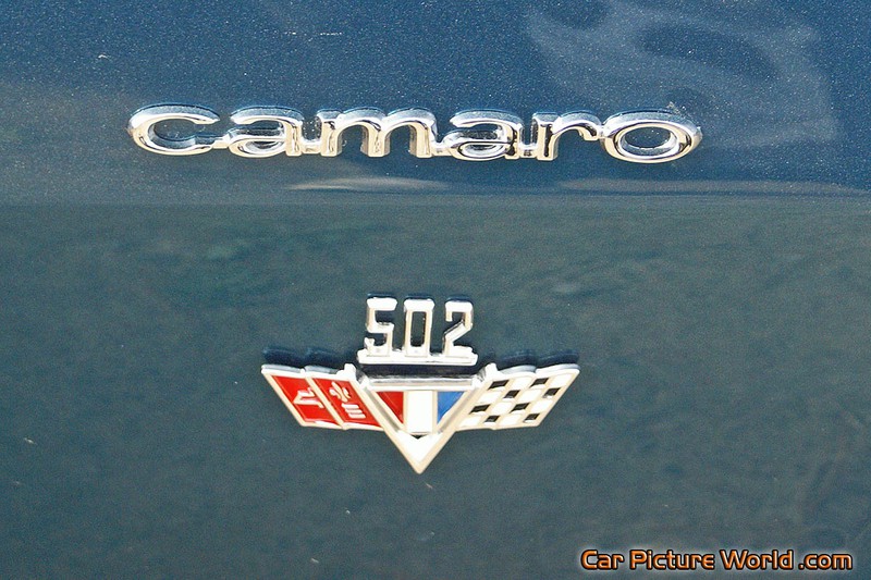 1967 502 Camaro Fender Emblem