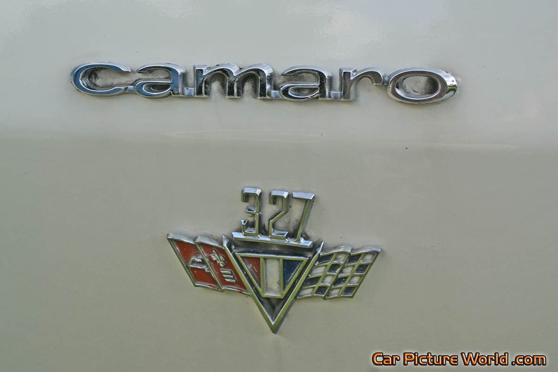 1967 Convertible Camaro Fender Emblem