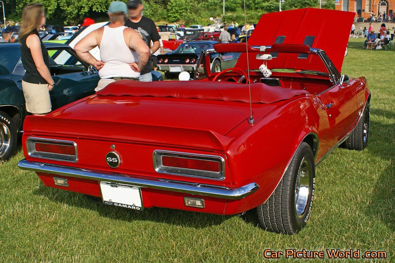 1967 Convertible SS Camaro Rear Right