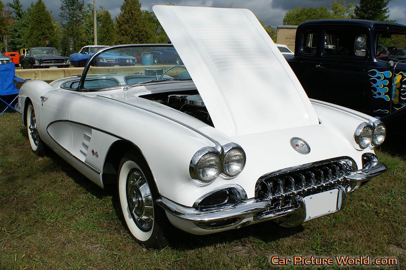 1958 Corvette Front Right