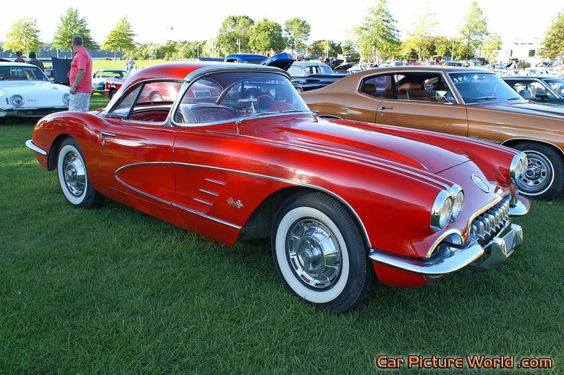 1959 Red Corvette