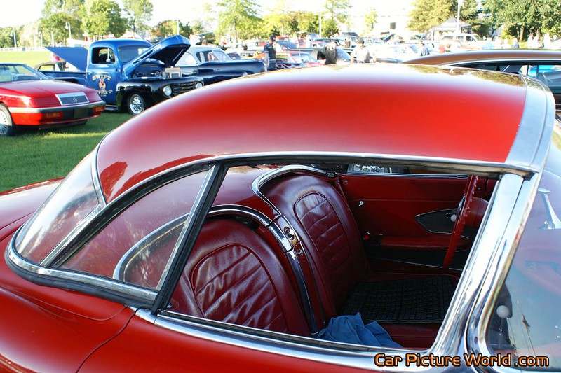 1959 Red Corvette Roof