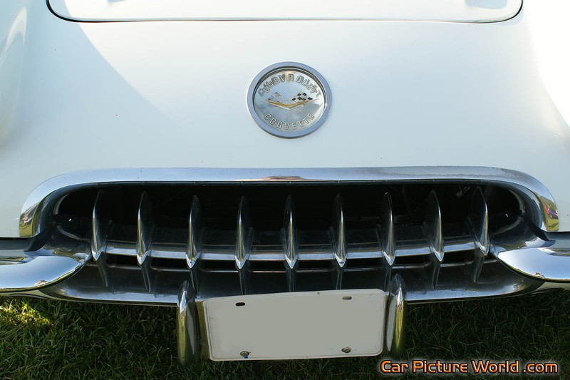 1959 White Corvette Grill