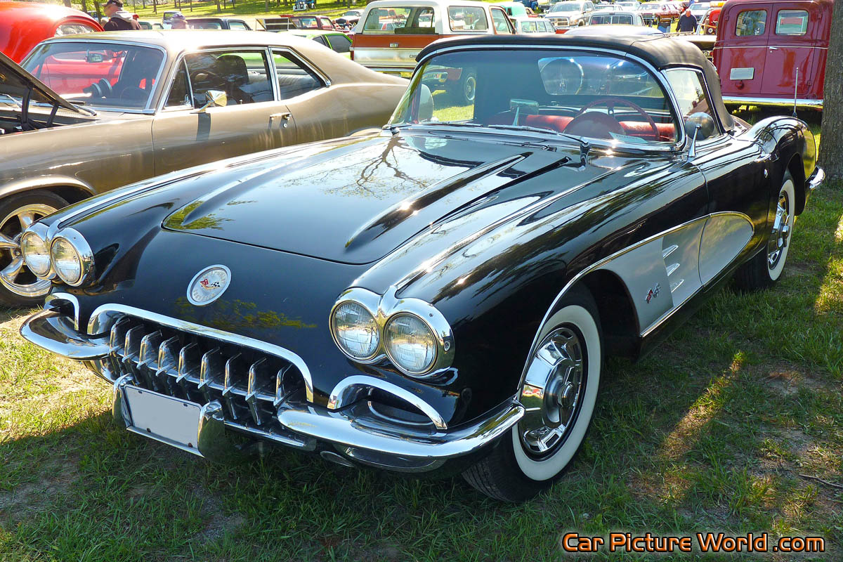 1960 Black Corvette