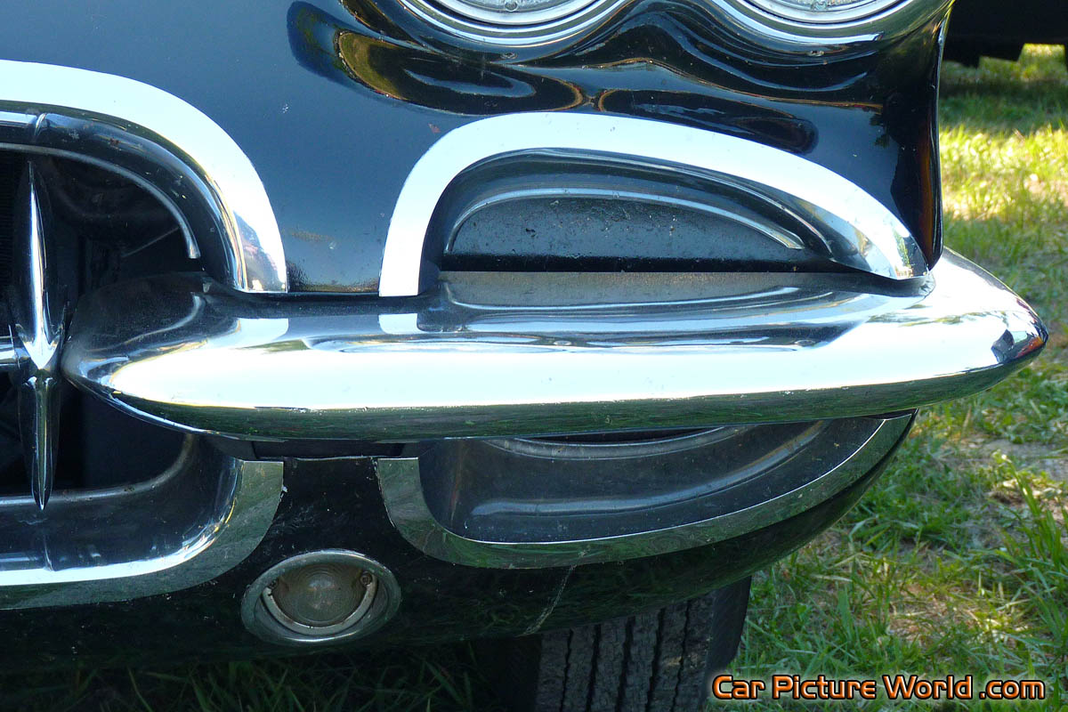 1960 Black Corvette Front Bumper