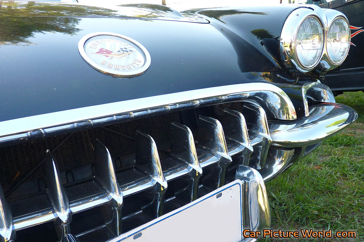 1960 Black Corvette Grill