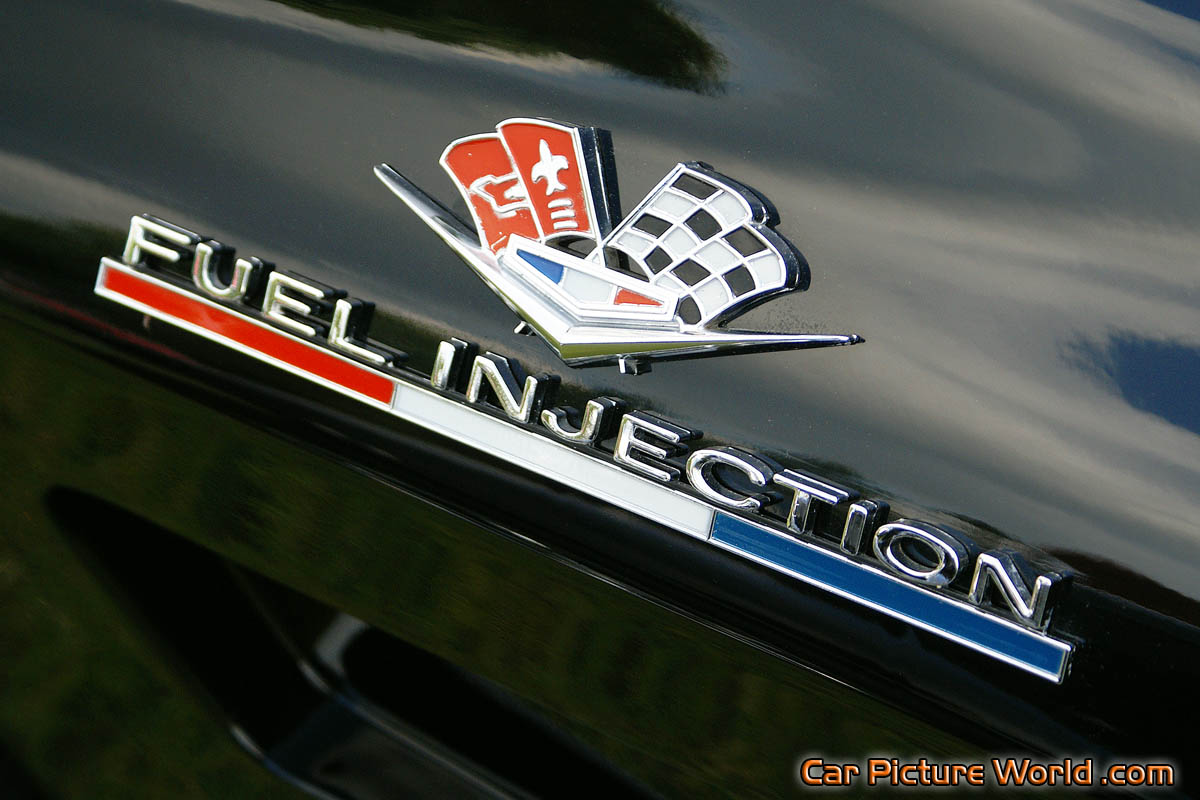 1963 Fuel Injection Corvette Fender Insignia