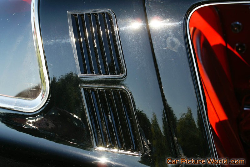 1964 Black Corvette C Pillar Vents