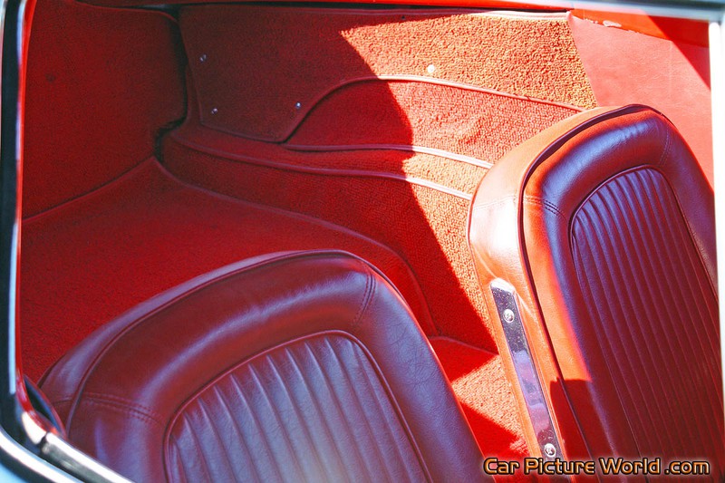 1964 Black Corvette Interior