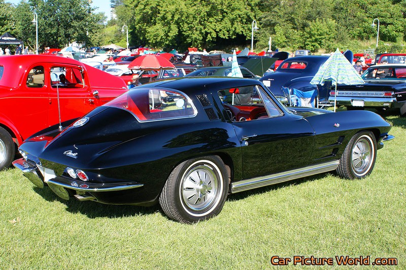 1964 Black Corvette Right Side