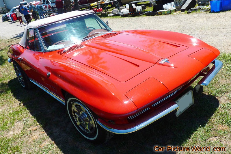 1964 Corvette Convertible Front Angle