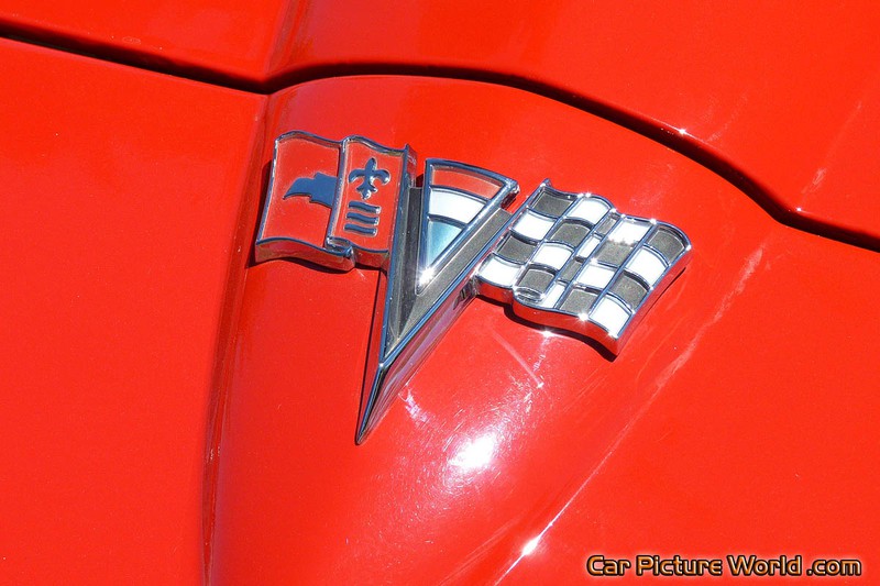 1964 Corvette Convertible Front Badge