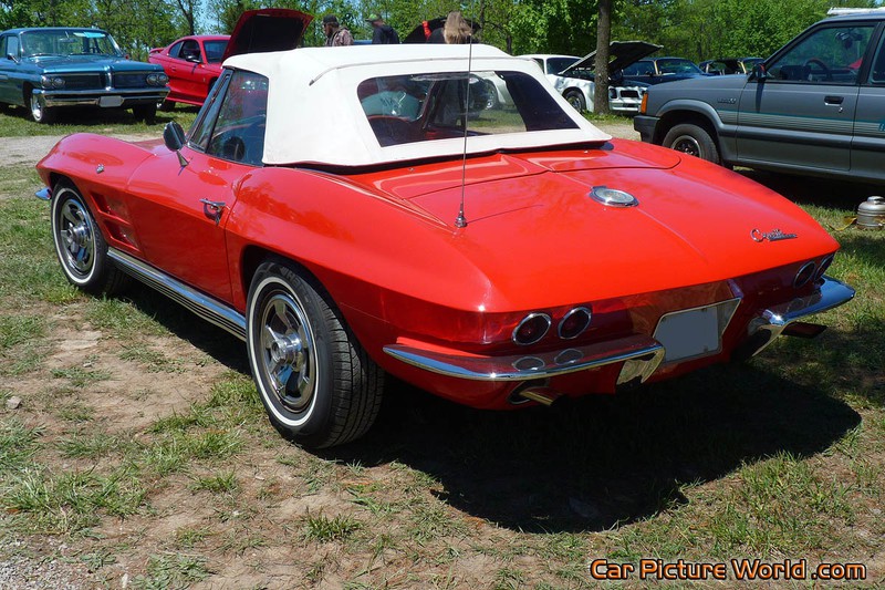 1964 Corvette Convertible Rear Left