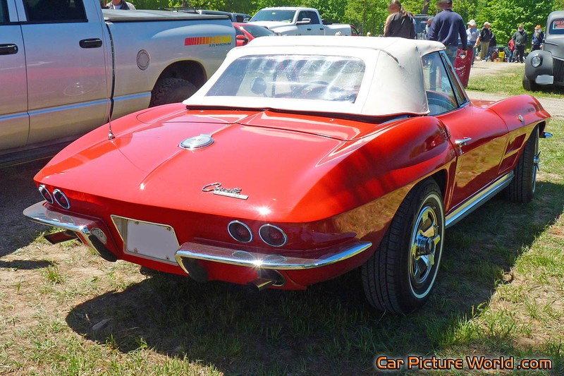1964 Corvette Convertible Rear Right