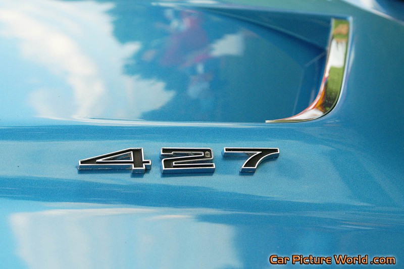 1968 427 Corvette Hood Badge