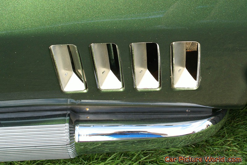 1968 427 Tri Power Corvette Fender Louvers