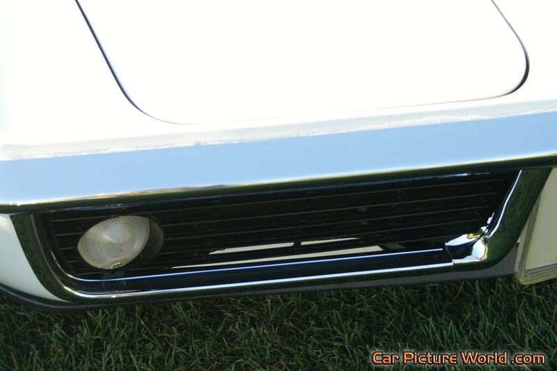 1969 White Corvette Grill
