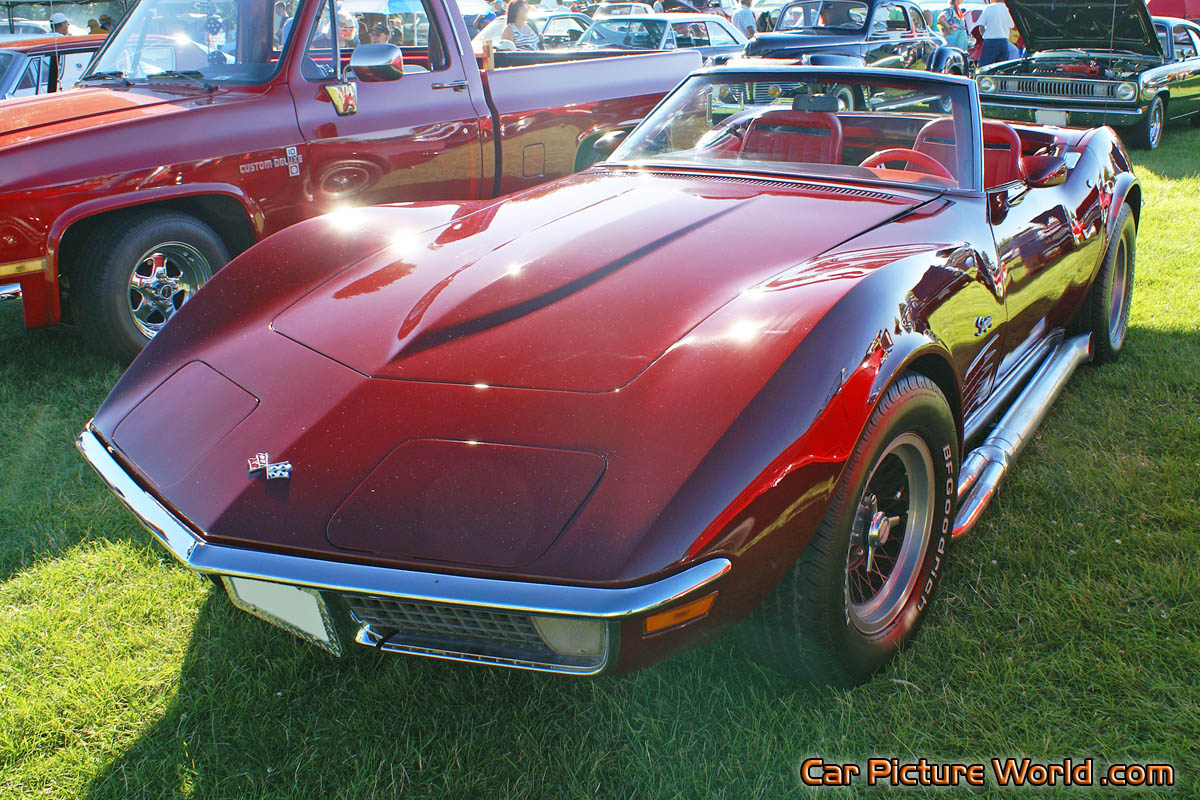 1970 Corvette Convertible Front Left