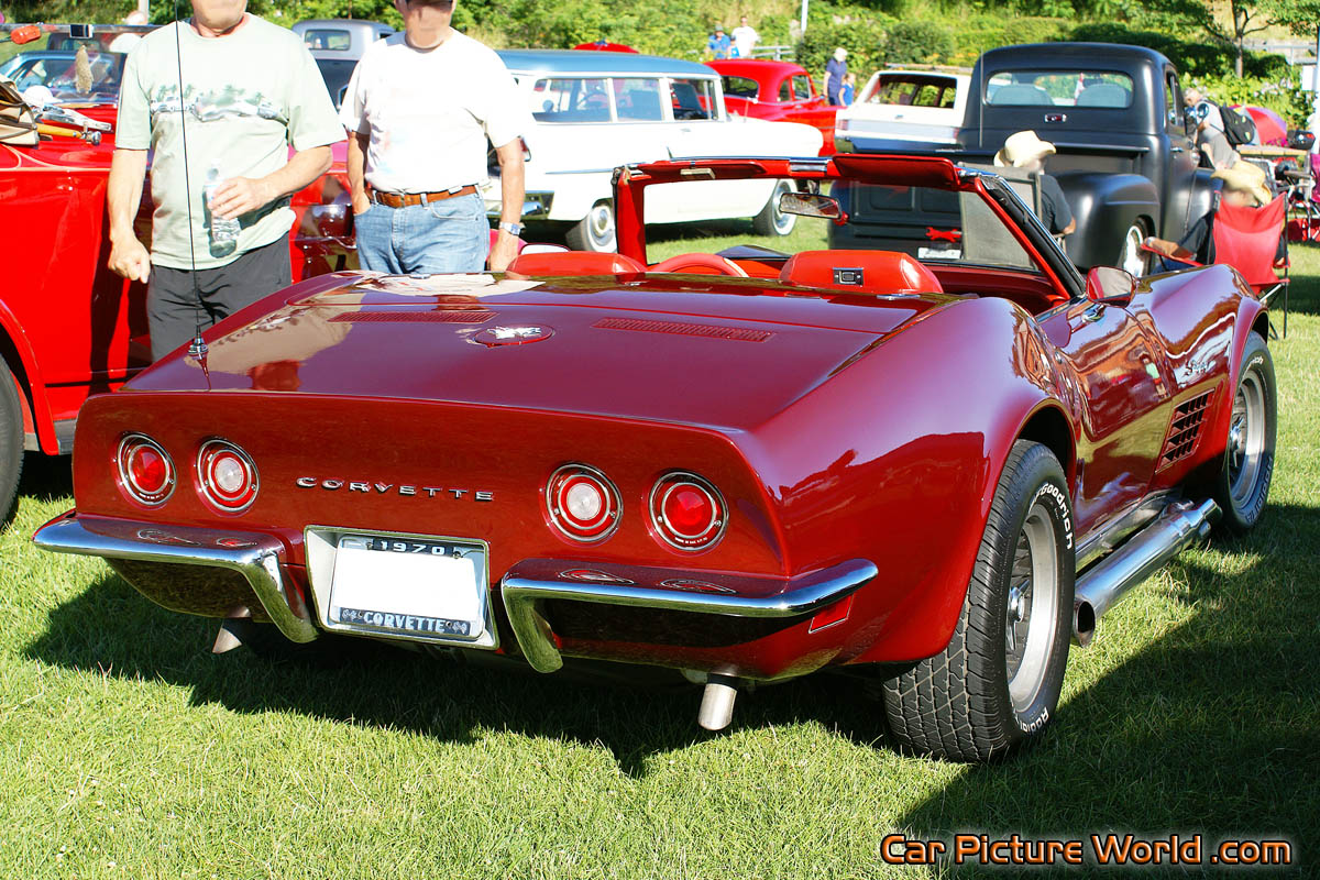 1970 Corvette Convertible Rear Right
