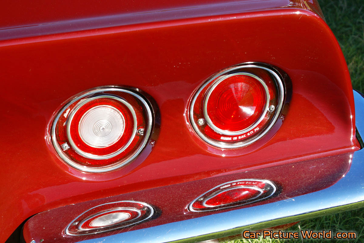 1970 Corvette Convertible Tail Lights