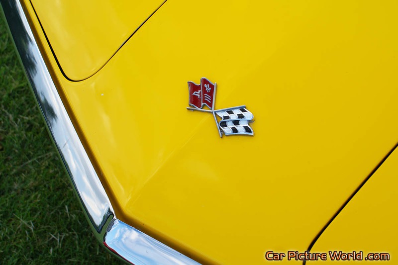 1972 Corvette Coupe Front Emblem