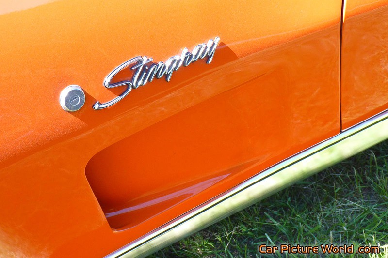 1975 L 82 Corvette Convertible Fender Vent