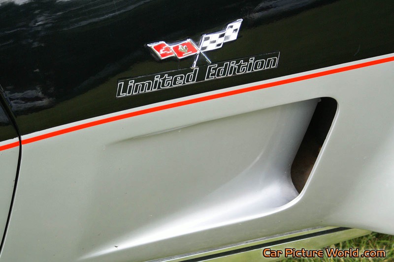 1978 Pace Car Corvette Fender Vent