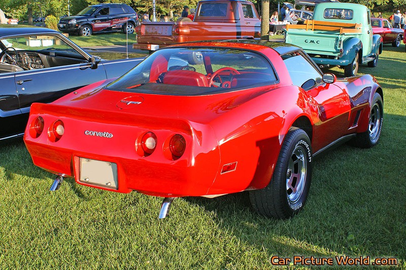 1981 Corvette Rear Right