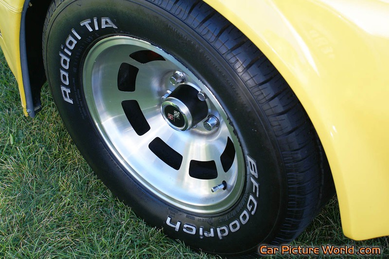 1982 Yellow Corvette Wheel