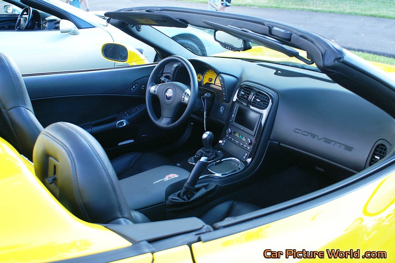 2010 Grand Sport Corvette Convertible Interior