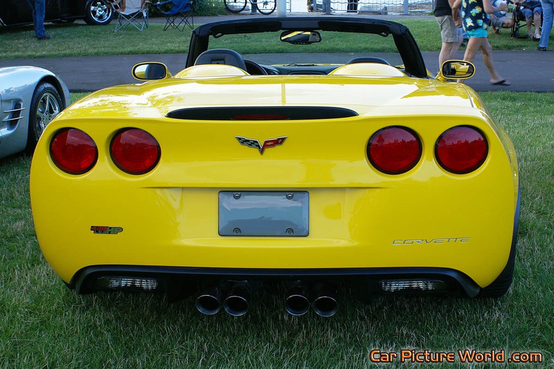 2010 Grand Sport Corvette Convertible Rear