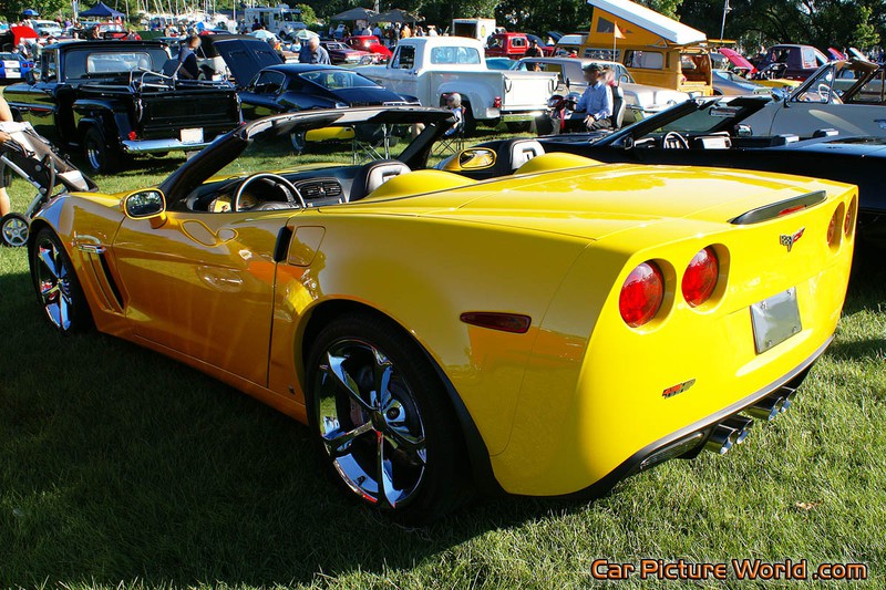 2010 Grand Sport Corvette Convertible Rear Left