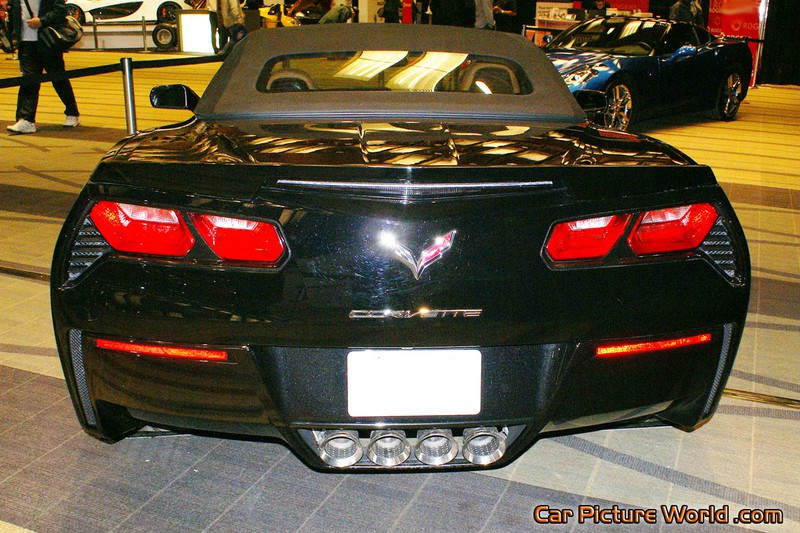 2014 Corvette Convertible Rear