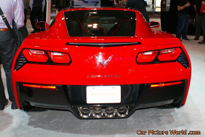 2014 Corvette Stingray Z51 Rear
