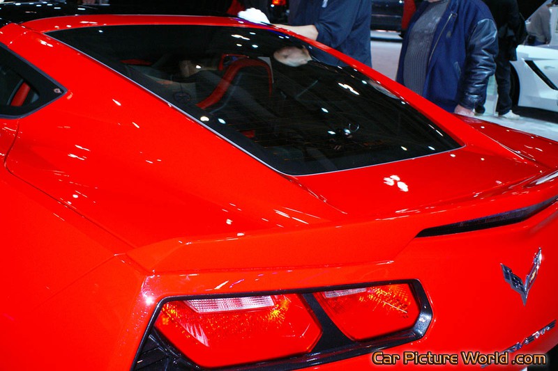 2014 Corvette Stingray Z51 Rear Window