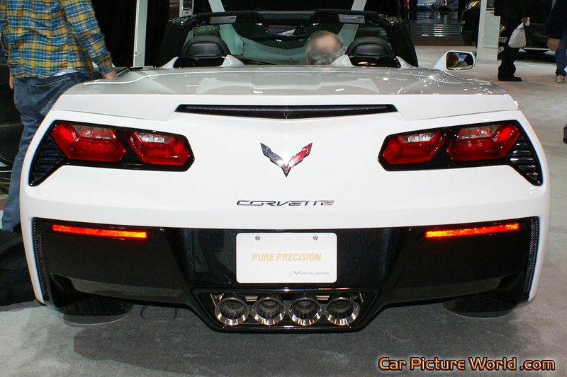 2014 Corvette Z51 Convertible Rear