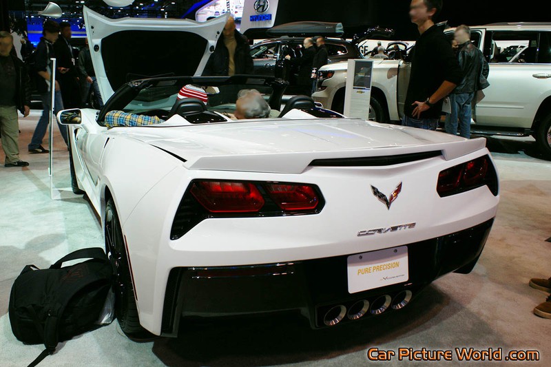 2014 Corvette Z51 Convertible Rear Left