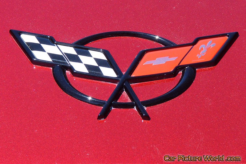 C5 Corvette Convetible Rear Deck Emblem