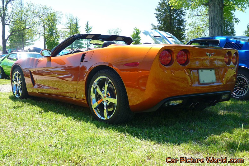 C6 Corvette Convertible Rear Left